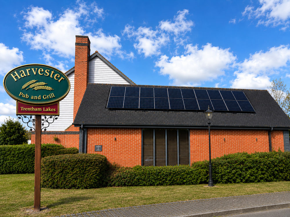 example of Commercial Solar Panel Installation