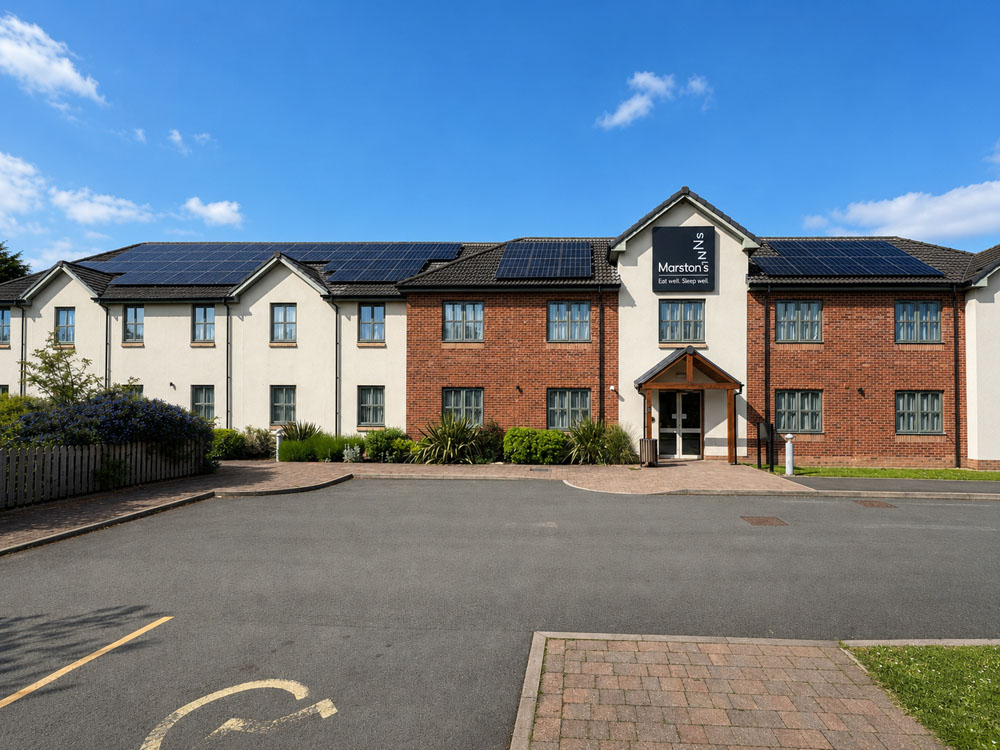 example of Commercial Solar Panel Installation